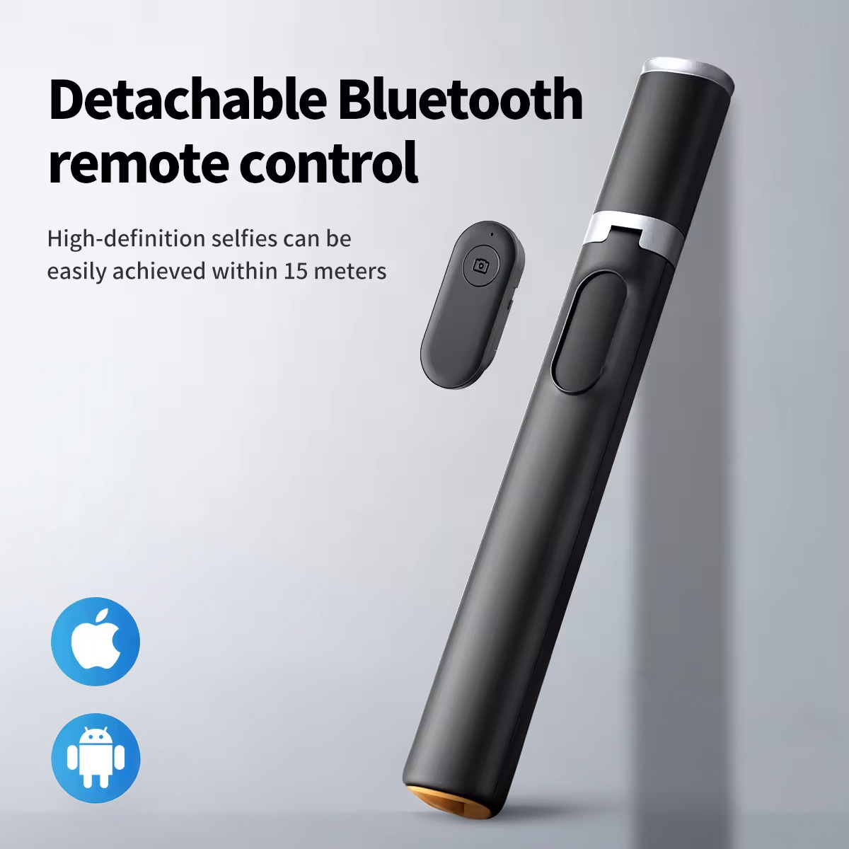 Selfie Stick Phone Tripod with Remote Control 3 in 1 Tripod Stand with Rotating Phone Holder for Phone and Android - Perfect for Video Recording & Travel - GBD Stand